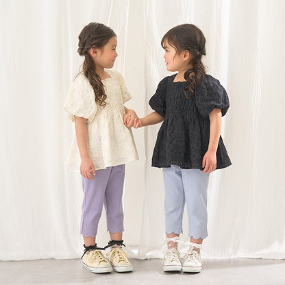 Japanese children's clothing Ly# mine tank top and shorts set 100-150cm girls summer TOPS PANTS 