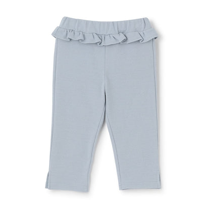 日本童裝 Ly# mine 吸水速乾 側開衩七分長褲 90-140cm 女童款 夏季 PANTS