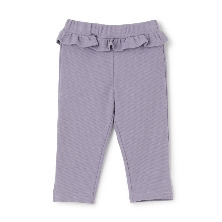 日本童裝 Ly# mine 吸水速乾 側開衩七分長褲 90-140cm 女童款 夏季 PANTS