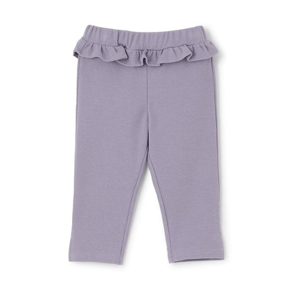 日本童裝 Ly# mine 吸水速乾 側開衩七分長褲 90-140cm 女童款 夏季 PANTS