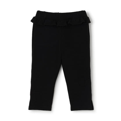 日本童裝 Ly# mine 吸水速乾 側開衩七分長褲 90-140cm 女童款 夏季 PANTS