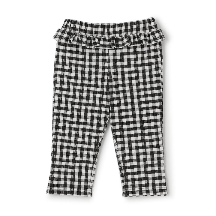 日本童裝 Ly# mine 吸水速乾 側開衩七分長褲 90-140cm 女童款 夏季 PANTS