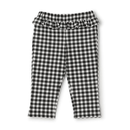 日本童裝 Ly# mine 吸水速乾 側開衩七分長褲 90-140cm 女童款 夏季 PANTS