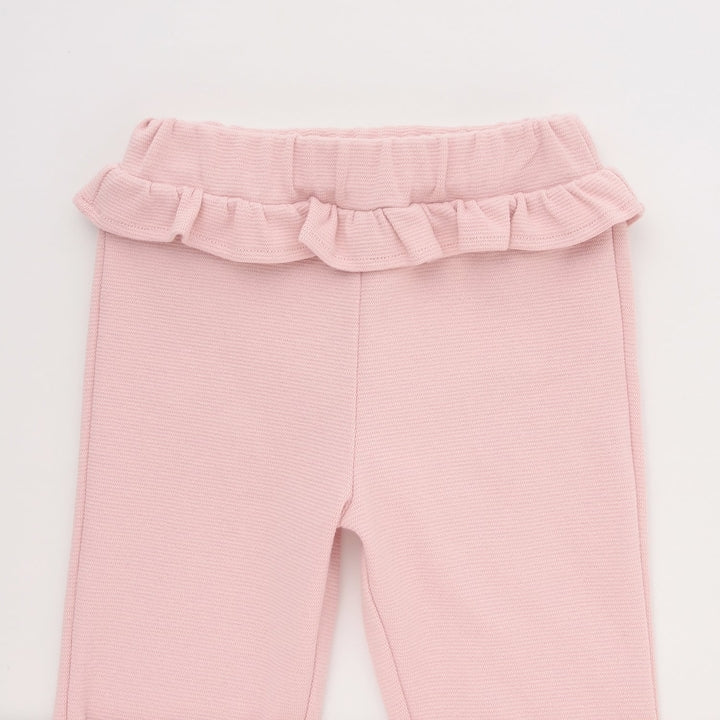 日本童裝 Ly# mine 吸水速乾 側開衩七分長褲 90-140cm 女童款 夏季 PANTS