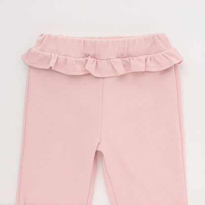 日本童裝 Ly# mine 吸水速乾 側開衩七分長褲 90-140cm 女童款 夏季 PANTS
