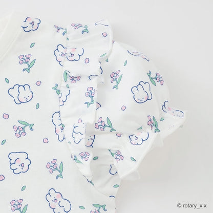 Japanese children's clothing Ly# mine tank top and shorts set 100-150cm girls summer TOPS PANTS 