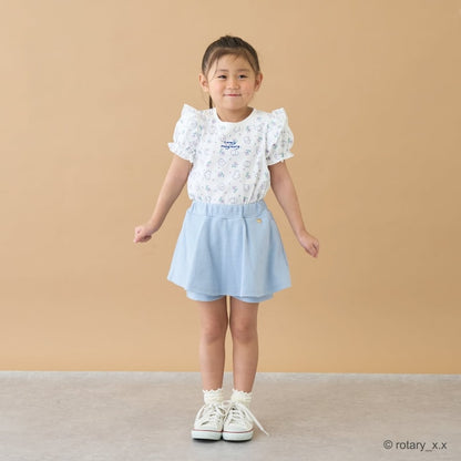 Japanese children's clothing Ly# mine tank top and shorts set 100-150cm girls summer TOPS PANTS 