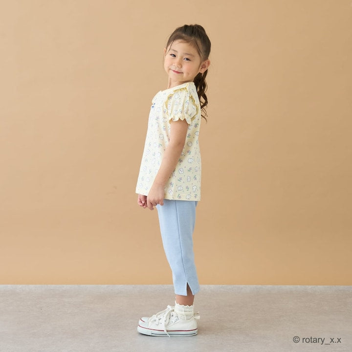 Japanese children's clothing Ly# mine tank top and shorts set 100-150cm girls summer TOPS PANTS 