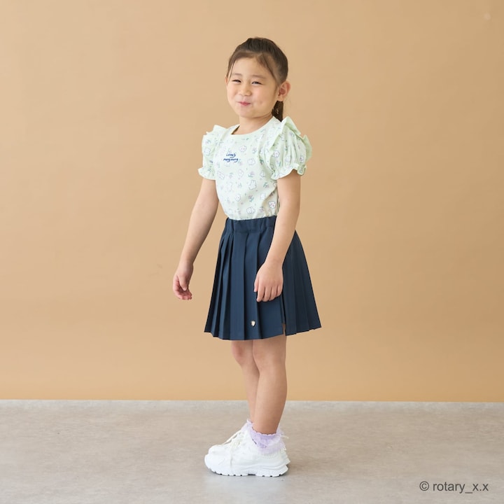 Japanese children's clothing Ly# mine tank top and shorts set 100-150cm girls summer TOPS PANTS 