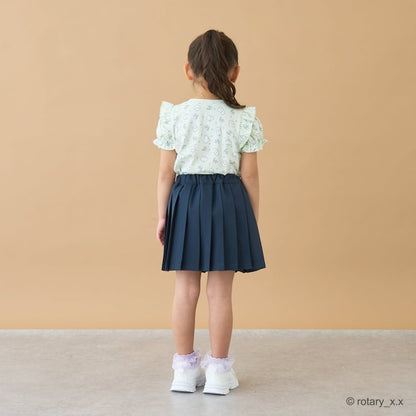 Japanese children's clothing Ly# mine tank top and shorts set 100-150cm girls summer TOPS PANTS 