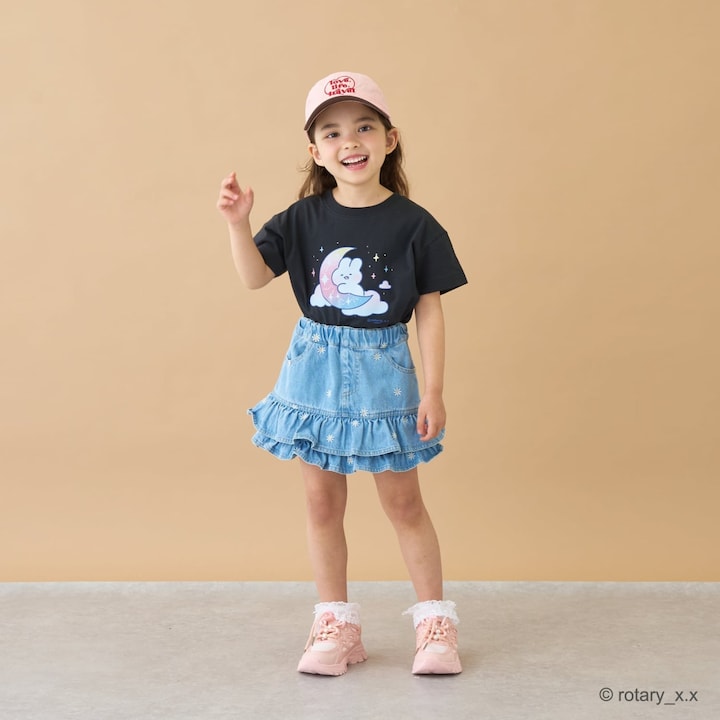 Japanese children's clothing Ly# mine tank top and shorts set 100-150cm girls summer TOPS PANTS 