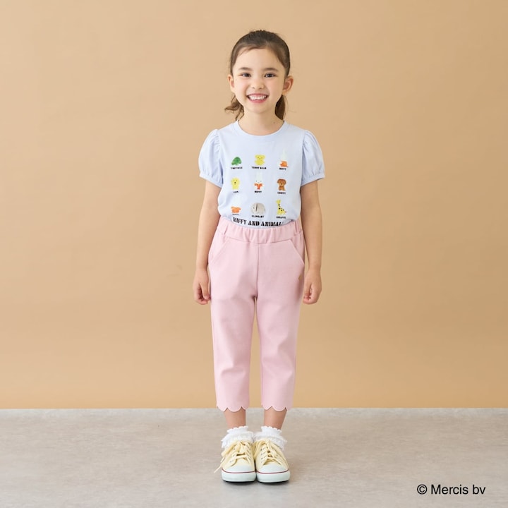 Japanese children's clothing Ly# mine tank top and shorts set 100-150cm girls summer TOPS PANTS 