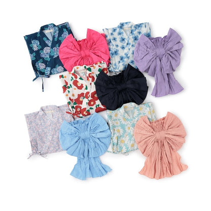 Japanese children's clothing Ly# mine tank top and shorts set 100-150cm girls summer TOPS PANTS 