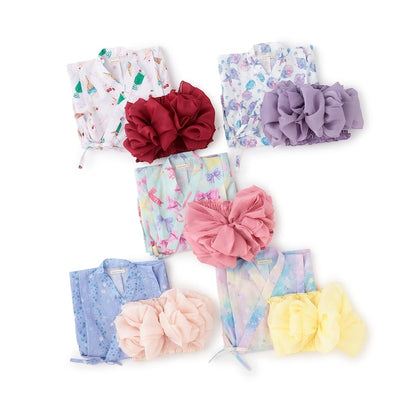 日本童裝 Ly# mine 4Way 接觸冷感 日本浴衣3件套裝 日本和服 100-140cm 女童款 夏季 OUTERWEAR DRESSES 日本夏祭慶典特輯