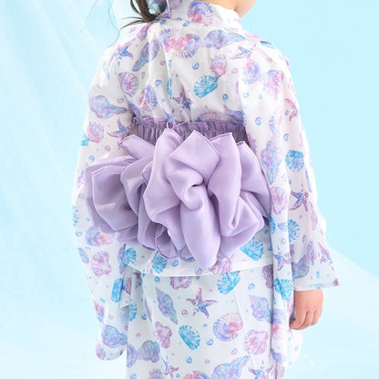 日本童裝 Ly# mine 4Way 接觸冷感 日本浴衣3件套裝 日本和服 100-140cm 女童款 夏季 OUTERWEAR DRESSES 日本夏祭慶典特輯