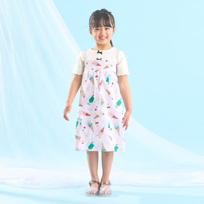 日本童裝 Ly# mine 4Way 接觸冷感 日本浴衣3件套裝 日本和服 100-140cm 女童款 夏季 OUTERWEAR DRESSES 日本夏祭慶典特輯