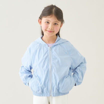 日本童裝 Ly# mine 防UV 接觸冷感 連帽外套 100-150cm 女童款 夏季 OUTERWEAR