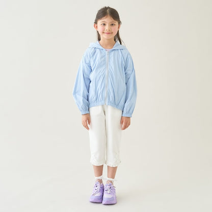 日本童裝 Ly# mine 防UV 接觸冷感 連帽外套 100-150cm 女童款 夏季 OUTERWEAR