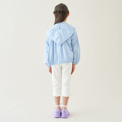 日本童裝 Ly# mine 防UV 接觸冷感 連帽外套 100-150cm 女童款 夏季 OUTERWEAR