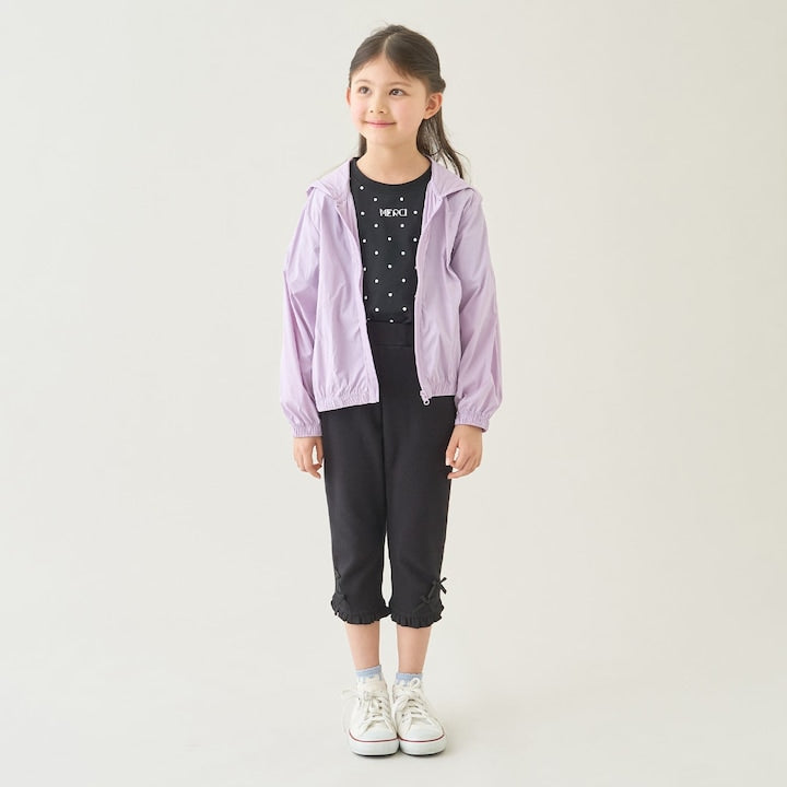 日本童裝 Ly# mine 防UV 接觸冷感 連帽外套 100-150cm 女童款 夏季 OUTERWEAR