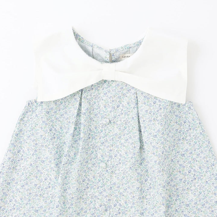 日本童裝 Ly# mine 蝴蝶結襯衫及荷葉邊短褲套裝 100-150cm 女童款 夏季 TOPS PANTS