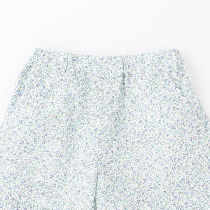 日本童裝 Ly# mine 蝴蝶結襯衫及荷葉邊短褲套裝 100-150cm 女童款 夏季 TOPS PANTS