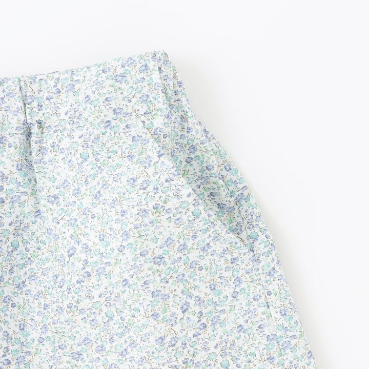 日本童裝 Ly# mine 蝴蝶結襯衫及荷葉邊短褲套裝 100-150cm 女童款 夏季 TOPS PANTS