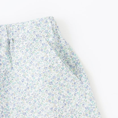 日本童裝 Ly# mine 蝴蝶結襯衫及荷葉邊短褲套裝 100-150cm 女童款 夏季 TOPS PANTS