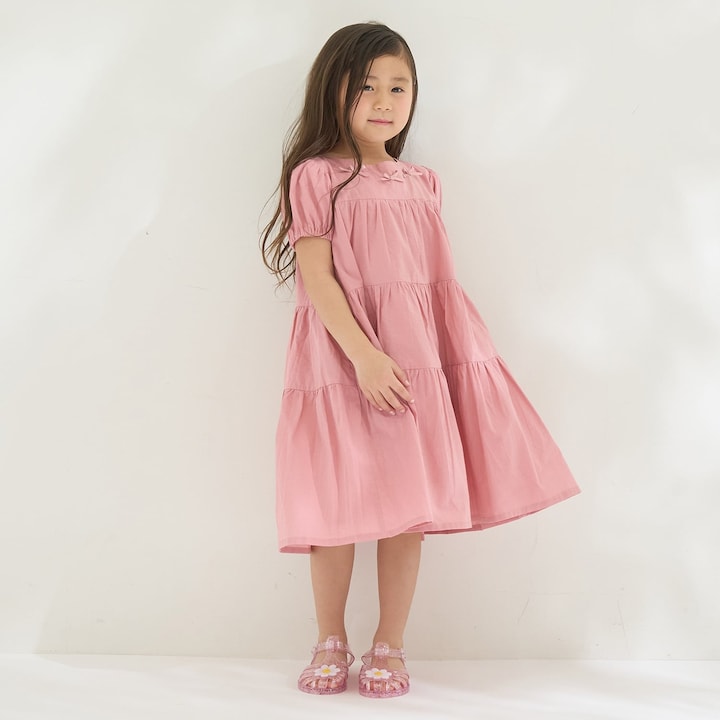 日本童裝 Ly# mine 層疊連身裙 100-150cm 女童款 夏季 DRESSES