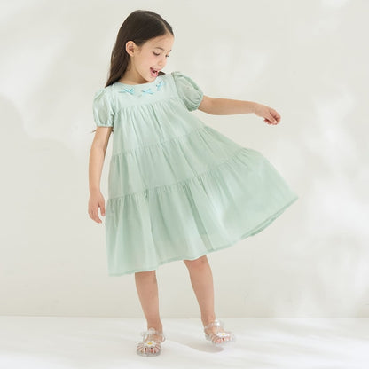 日本童裝 Ly# mine 層疊連身裙 100-150cm 女童款 夏季 DRESSES