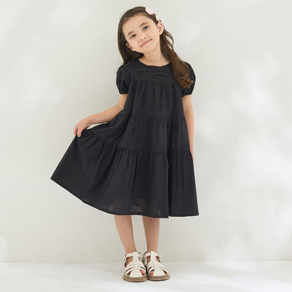 日本童裝 Ly# mine 層疊連身裙 100-150cm 女童款 夏季 DRESSES