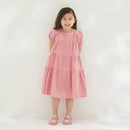 日本童裝 Ly# mine 層疊連身裙 100-150cm 女童款 夏季 DRESSES