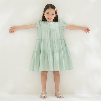 日本童裝 Ly# mine 層疊連身裙 100-150cm 女童款 夏季 DRESSES