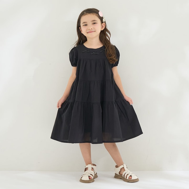 日本童裝 Ly# mine 層疊連身裙 100-150cm 女童款 夏季 DRESSES