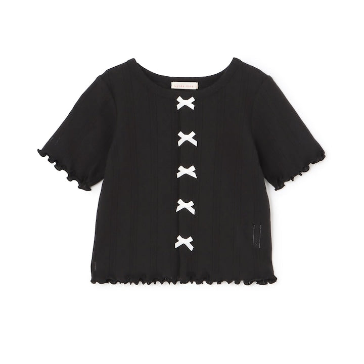 日本童裝 Ly# mine 蝴蝶結上衣 100-150cm 女童款 夏季 TOPS