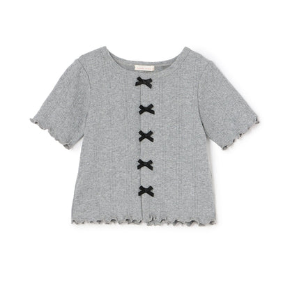 日本童裝 Ly# mine 蝴蝶結上衣 100-150cm 女童款 夏季 TOPS