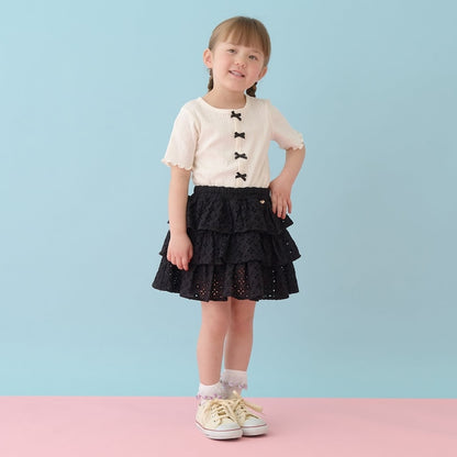 日本童裝 Ly# mine 蝴蝶結上衣 100-150cm 女童款 夏季 TOPS