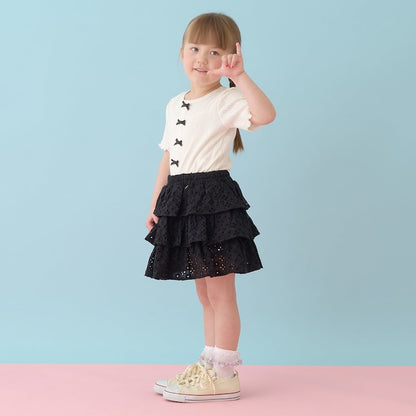 日本童裝 Ly# mine 蝴蝶結上衣 100-150cm 女童款 夏季 TOPS