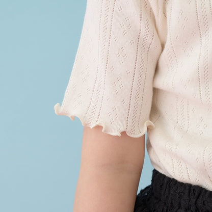 日本童裝 Ly# mine 蝴蝶結上衣 100-150cm 女童款 夏季 TOPS