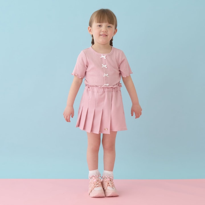 日本童裝 Ly# mine 蝴蝶結上衣 100-150cm 女童款 夏季 TOPS