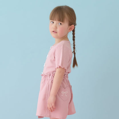 日本童裝 Ly# mine 蝴蝶結上衣 100-150cm 女童款 夏季 TOPS