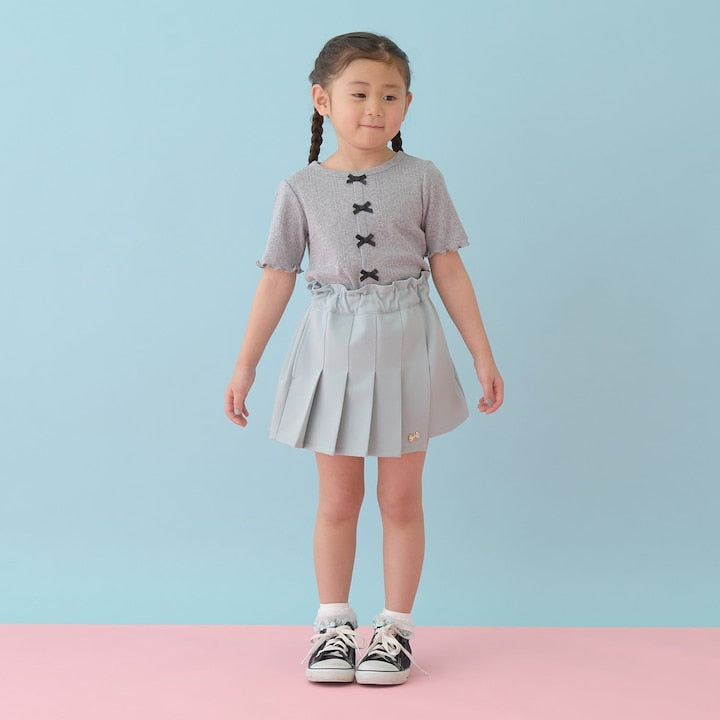 日本童裝 Ly# mine 蝴蝶結上衣 100-150cm 女童款 夏季 TOPS