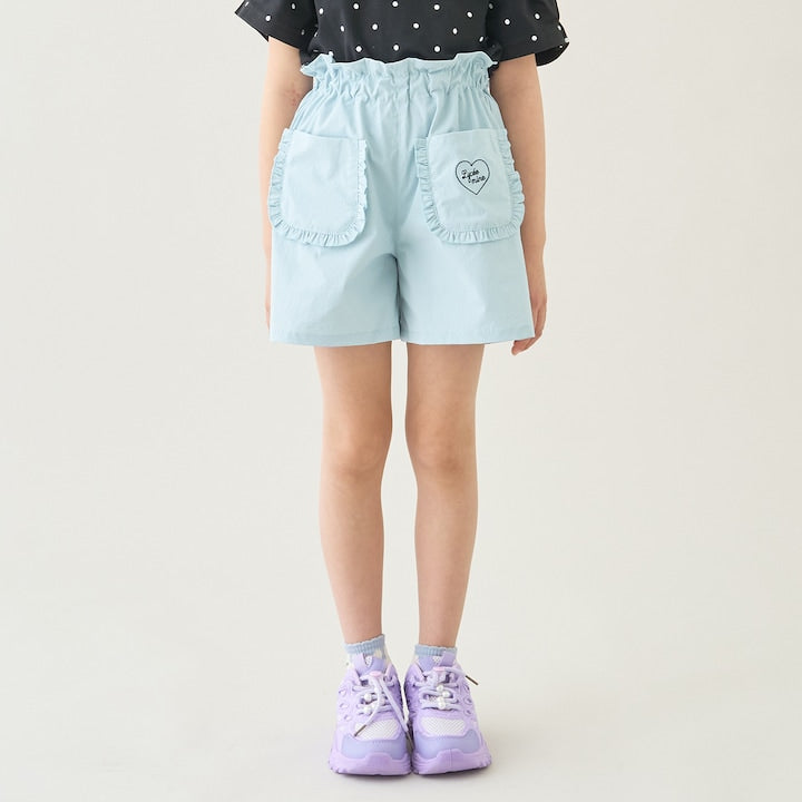 Japanese children's clothing Ly# mine tank top and shorts set 100-150cm girls summer TOPS PANTS 