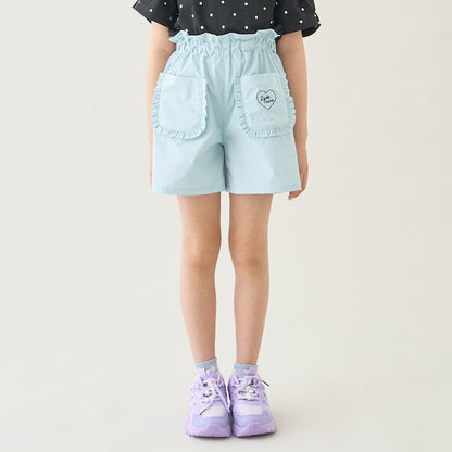 Japanese children's clothing Ly# mine tank top and shorts set 100-150cm girls summer TOPS PANTS 