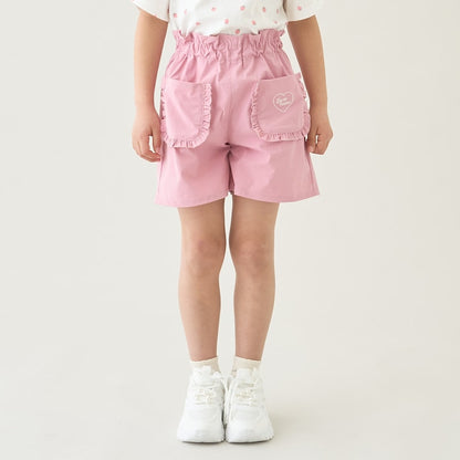 Japanese children's clothing Ly# mine tank top and shorts set 100-150cm girls summer TOPS PANTS 