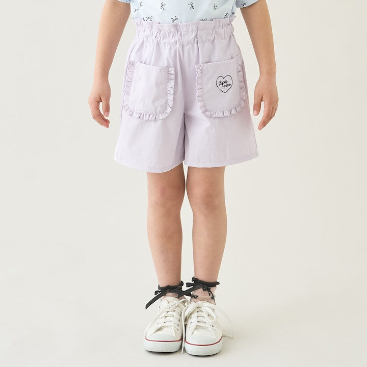 Japanese children's clothing Ly# mine tank top and shorts set 100-150cm girls summer TOPS PANTS 