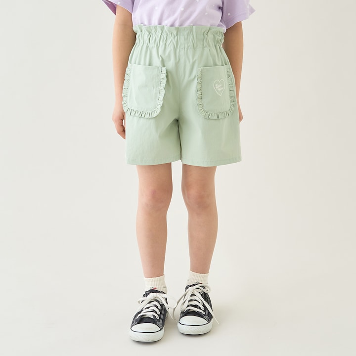 Japanese children's clothing Ly# mine tank top and shorts set 100-150cm girls summer TOPS PANTS 