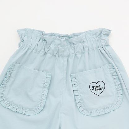 Japanese children's clothing Ly# mine tank top and shorts set 100-150cm girls summer TOPS PANTS 