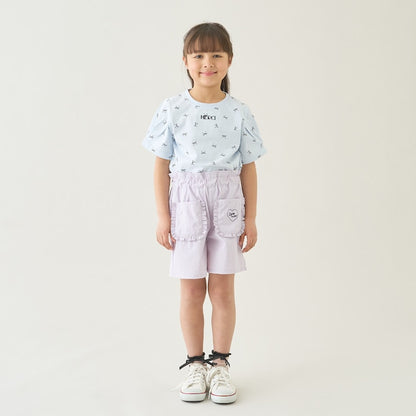 Japanese children's clothing Ly# mine tank top and shorts set 100-150cm girls summer TOPS PANTS 