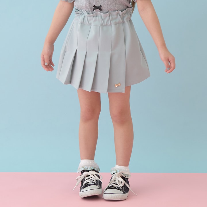 日本童裝 Ly# mine 百摺裙褲 100-150cm 女童款 PANTS